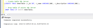 Using DROP TABLE IF EXISTS in SQL Server - DBASco
