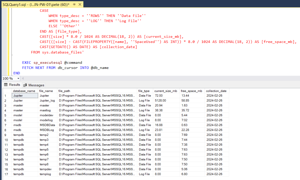 sql-server-script-get-database-sizes-and-free-space-dbasco