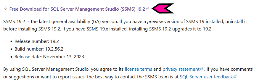 SSMS Download