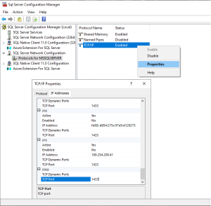 SQL Server Default Ports - DBASco