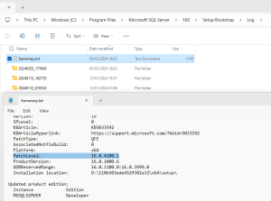 How to Check SQL Server Versions - DBASco