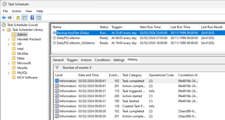 Automating PowerShell Scripts with Task Scheduler in Windows - DBASco