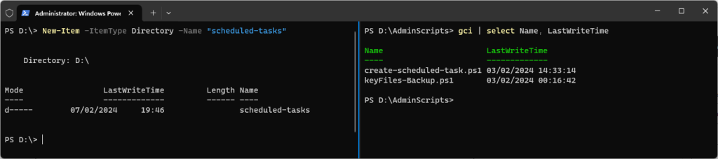 Windows Terminal Split Panes PowerShell